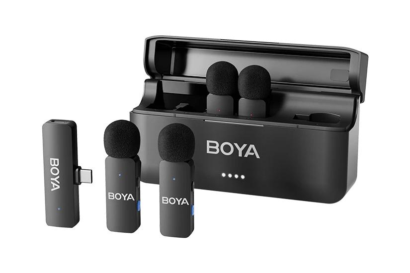BOYA Wireless 2.4 GHz Microphone x4 BY-V4U USB-C