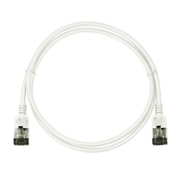 LogiLink Ultraflex SlimLine netværkskabel Hvid 1 m Cat6a S/UTP (STP)