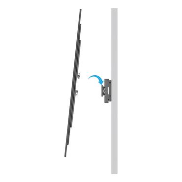 Multibrackets 0741 sk&aelig;rmbeslag til skiltning 2,16 m (85") Sort