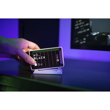 Sandisk Ekstern SSD - 2000 GB - 900 MB/s - 3,2 - USB Type-C - Sort, Hvid