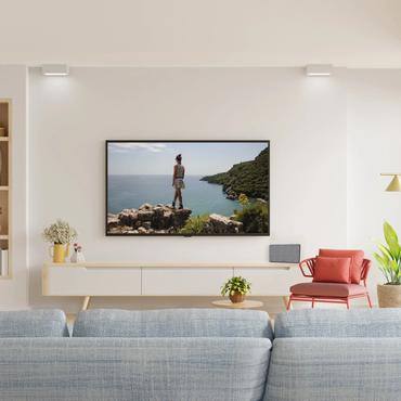 Hama &ldquo;Fabric Design&ldquo; Indoor Aerial | DVB-T2 | Aktywna | Szaro/Czarna