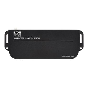 Eaton Tripp Lite series DisplayPort USB KVM Switch 2-Port 4K 60Hz HDR DP 1.4 USB Cables - omkopplare f&ouml;r tangentbord/video/mus/ljud/USB - 2 portar