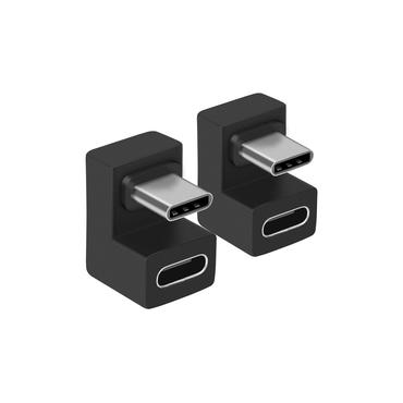 Equip Adapter USB-C -> USB-C  10Gbps, 100W PD, 2er-Pack   sw