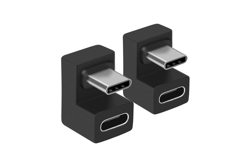Equip Adapter USB-C -> USB-C  10Gbps, 100W PD, 2er-Pack   sw