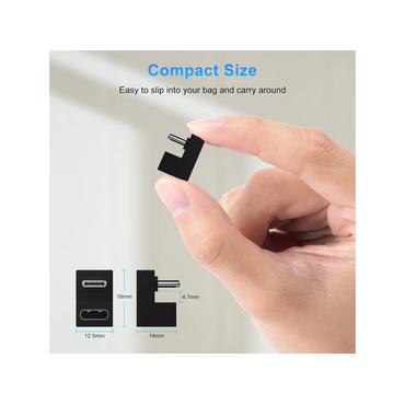 Equip Adapter USB-C -> USB-C  10Gbps, 100W PD, 2er-Pack   sw
