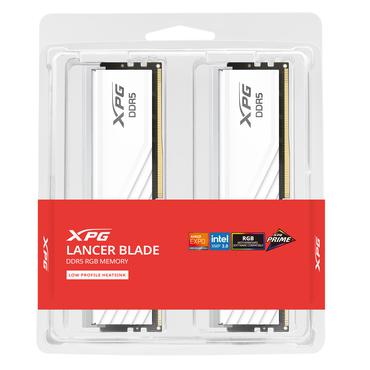 ADATA XPG LANCER BLADE RGB 32GB DDR5 6000MHz UDIMM WH dual pack