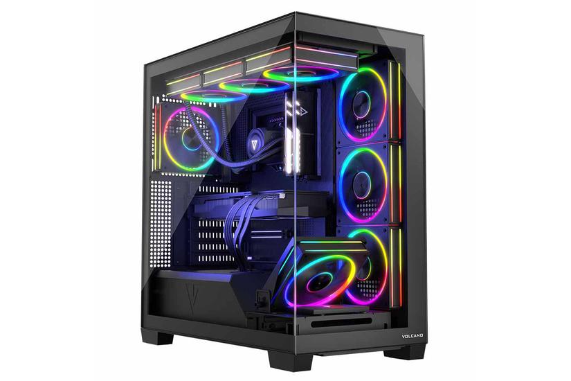 Modecom Chassi - Midi Tower - ATX, micro ATX, ITX - 2,5,3,5 tum - 175 mm - 420 mm - 7