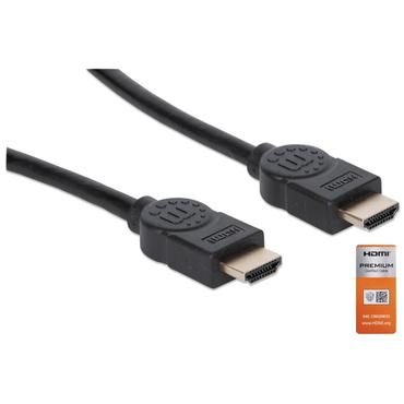 Manhattan 355360 HDMI-kabel 5 m HDMI Type A (Standard) Sort