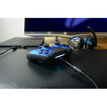 Lexip METALTECH Blå USB Gamepad Analog/digital PC, PlayStation 4