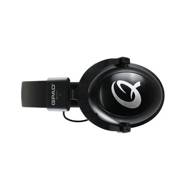 QPAD QH-91 Headset Ledningsført Spil Sort