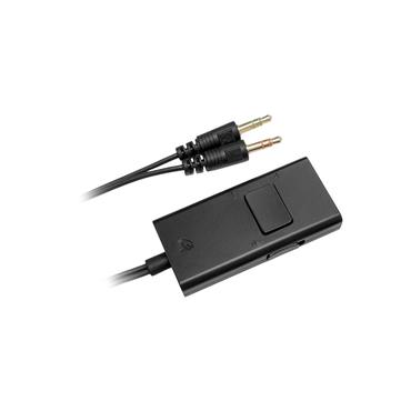 QPAD QH-91 Headset Ledningsført Spil Sort