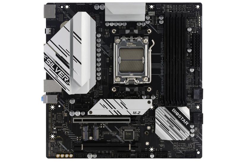 Biostar B650M-SILVER - moderkort - micro ATX - LGA1700-uttag