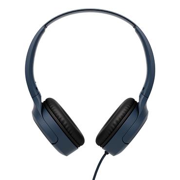 JVC HAS33UC Headset Ledningsført Opkald/musik USB Type-C Sort, Blå