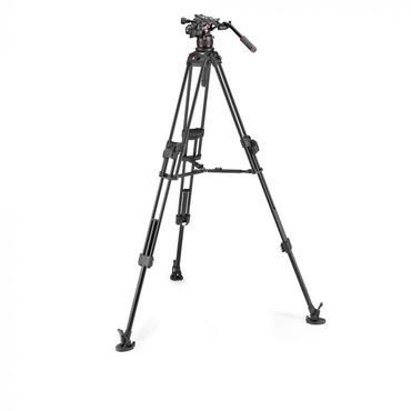 Manfrotto Nitrotech 612 kamerastativ Actionkamera 3 ben Sort