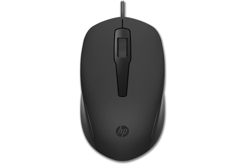 HP 150 - mus - USB - sort