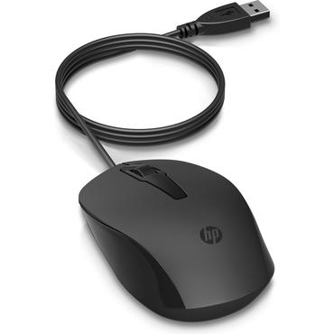 HP 150 - mus - USB - sort