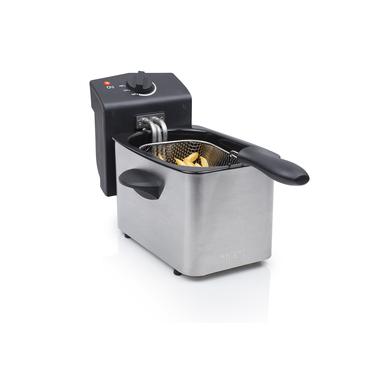 Tristar FR-6919 frituregryde Enkelt 2 L Enkeltstående 800 W Sort, Rustfrit stål