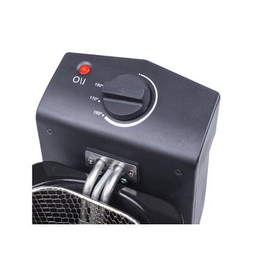 Tristar FR-6919 frituregryde Enkelt 2 L Enkeltstående 800 W Sort, Rustfrit stål