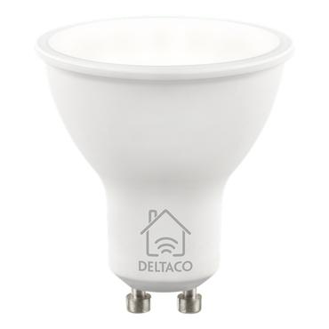 DELTACO SMART HOME - LED-lyspære - GU10 - 5 W - hvidt lys - 2700-6500 K