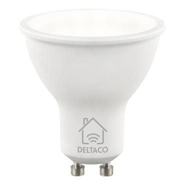 DELTACO SMART HOME - LED-lyspære - GU10 - 5 W - hvidt lys - 2700-6500 K