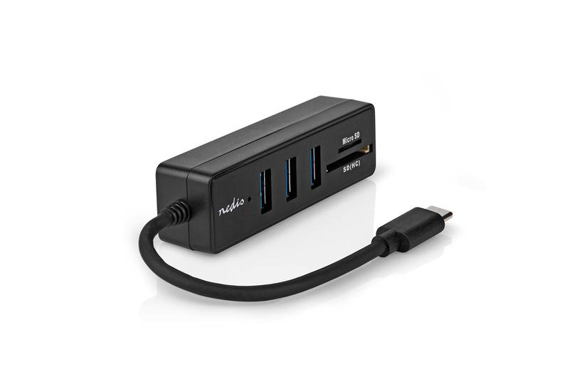 CCGB64250BK01 USB-Hub 1x USB-C 3x USB
