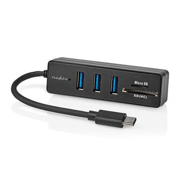 CCGB64250BK01 USB-Hub 1x USB-C 3x USB