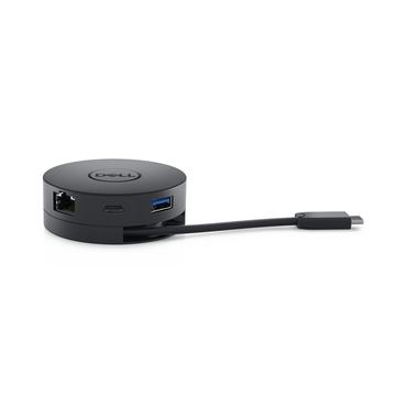 Dell Mobile Adapter DA300 - dockingstation - USB-C - VGA - GigE