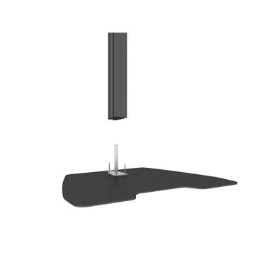 Multibrackets M Pro MBFSC2U 270 ställ - mikrojustering - för 2 LCD-bildskärmar - svart