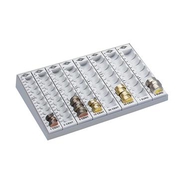 Wedo 160 780037 kontantbakke Metal Lys grå