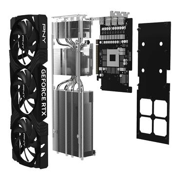 PNY GeForce RTX 4070 Ti 12GB Verto LED Triple Fan Grafikkort - 12GB GDDR6X