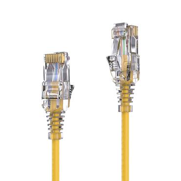 CAT 6 PATCH CABLE. SLIM - UTP