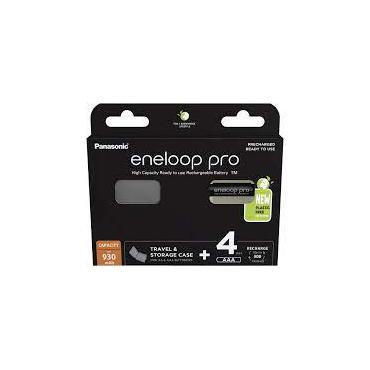 Panasonic eneloop pro BK-4HCDEC4BE batteri - 4 x AAA - NiMH