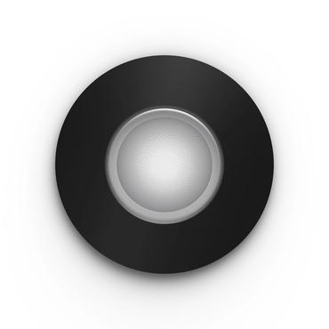 White & Color Ambiance Xamento Einbauspot (schwarz, rund)