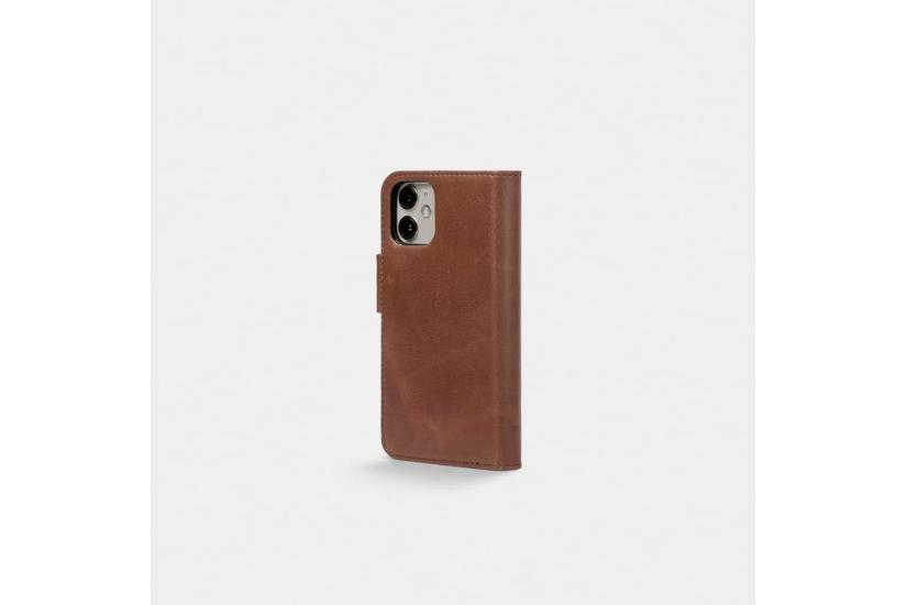 Trunk iPhone 12 mini Wallet Leather Brown