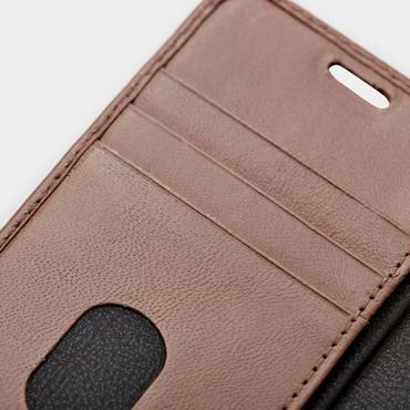 Trunk iPhone 12 mini Wallet Leather Brown