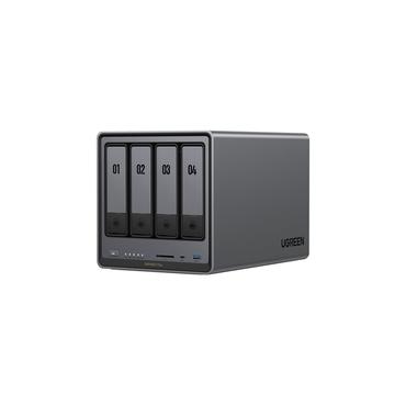 Ugreen NAS-server - 4 lagringsplatser - 4 TB - 2.5/3.5 - 2x LAN