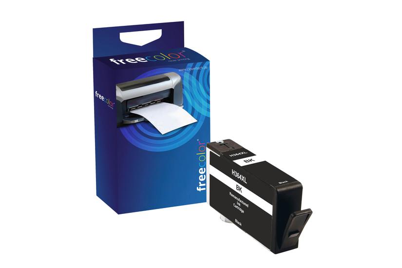 Freecolor Patrone HP 364XL black remanufactured