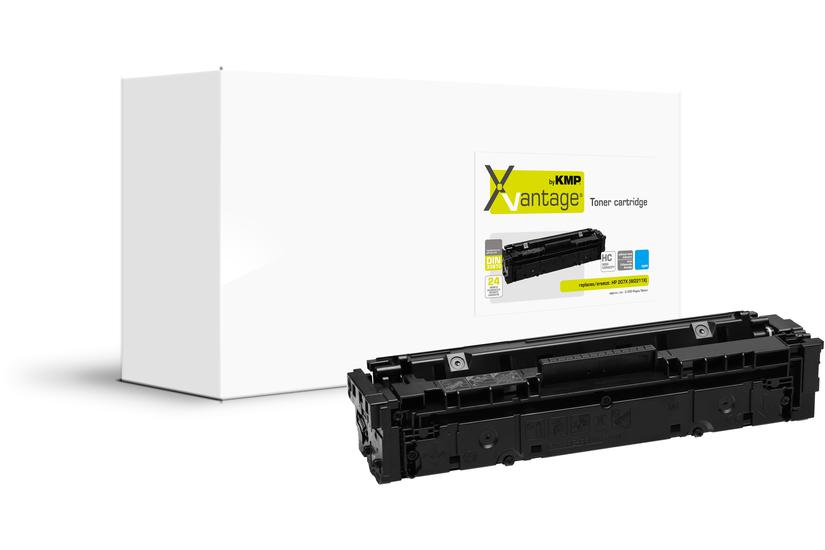 KMP XVantage Toner HP207X (W2211X) 2450 Seiten cyan remanufactured