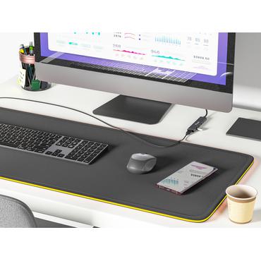 Equip USB-Hub 4-Port 3.2/C->4x3.0      ohne Netzteil grau