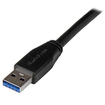 StarTech.com 30ft USB 3.0 USB-A to USB-B Cable - M/M - Active - USB Type-A to USB Type-B Cable - USB 3.1 Gen 1 (5 Gbps) Cable (USB3SAB10M) - USB-kabel - USB Type B til USB Type A - 10 m