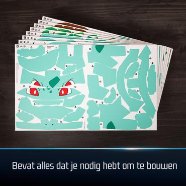 4D Build FDP FAP Pokemon Bulbasaur GML 3D puslespil 195 stk Tegnefilm