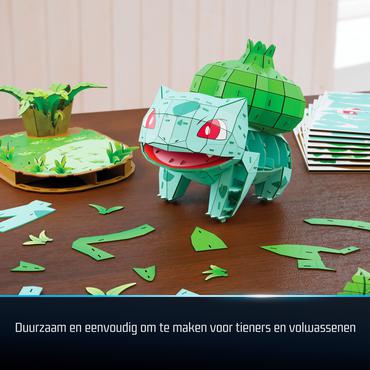 4D Build FDP FAP Pokemon Bulbasaur GML 3D puslespil 195 stk Tegnefilm