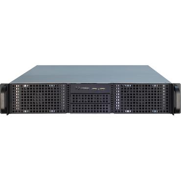 Inter-Tech IPC 2U-20248 - kan monteras i rack - 2U - ut&ouml;kad ATX