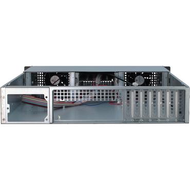 Inter-Tech IPC 2U-20248 - kan monteras i rack - 2U - ut&ouml;kad ATX