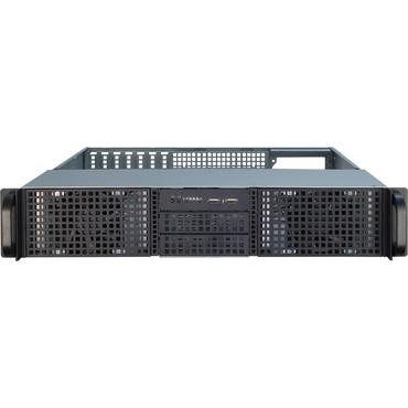 Inter-Tech IPC 2U-20248 - kan monteras i rack - 2U - ut&ouml;kad ATX