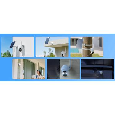 Reolink B430 + solar Kuppel IP-sikkerhedskamera Indendørs & udendørs Væg