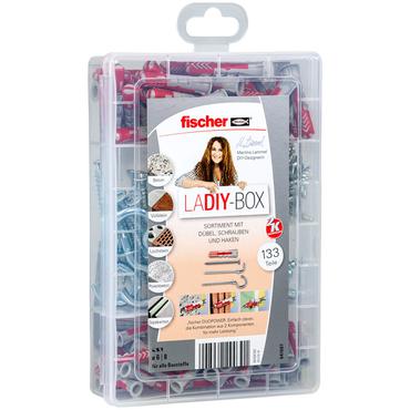 Fischer 541507 skrueanker og v&aelig;gudtag 80 stk Skrue og v&aelig;gstiks&aelig;t