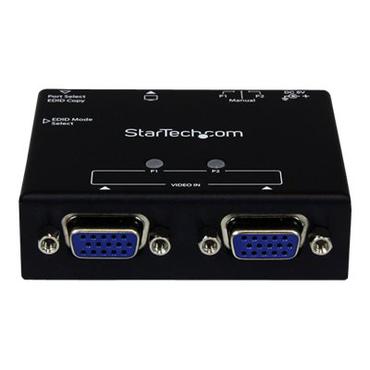 StarTech.com 2-Port VGA Auto Switch Box w/ Priority Switching and EDID Copy