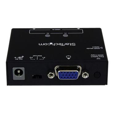 StarTech.com 2-Port VGA Auto Switch Box w/ Priority Switching and EDID Copy