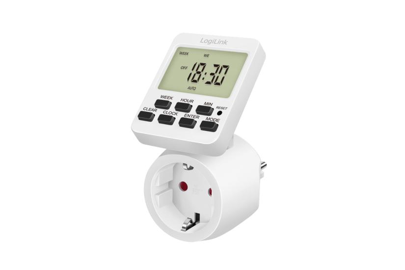 HOME LogiLink Zeitschaltuhr digital mit rotierbarem Display